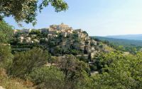 Blick zum Dorf Gordes