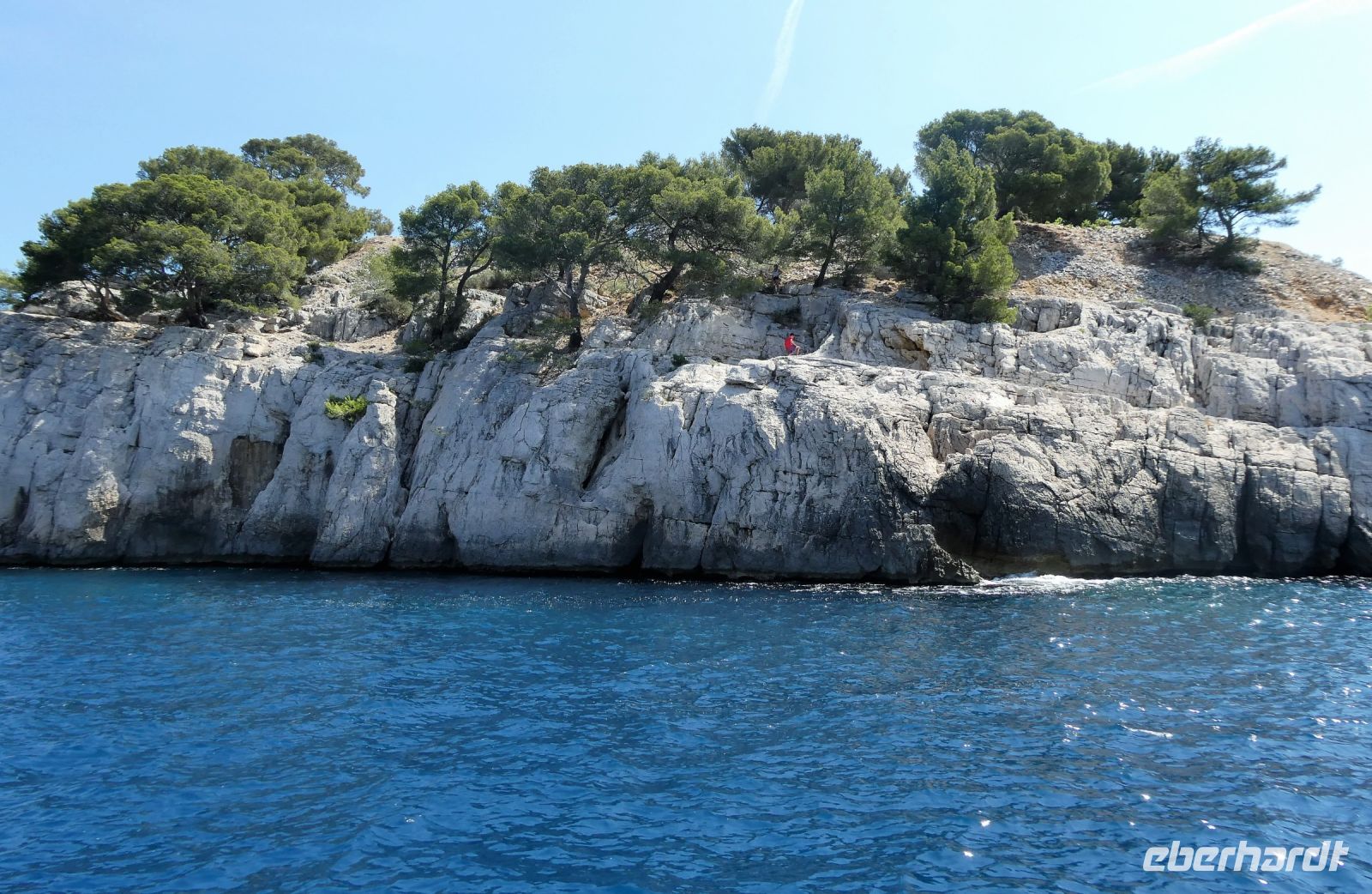 Kalkfelsenlandschaft in den Calanques