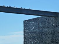 Fussgängerbrücke zum Mucem (Museum der Zivilisationen)