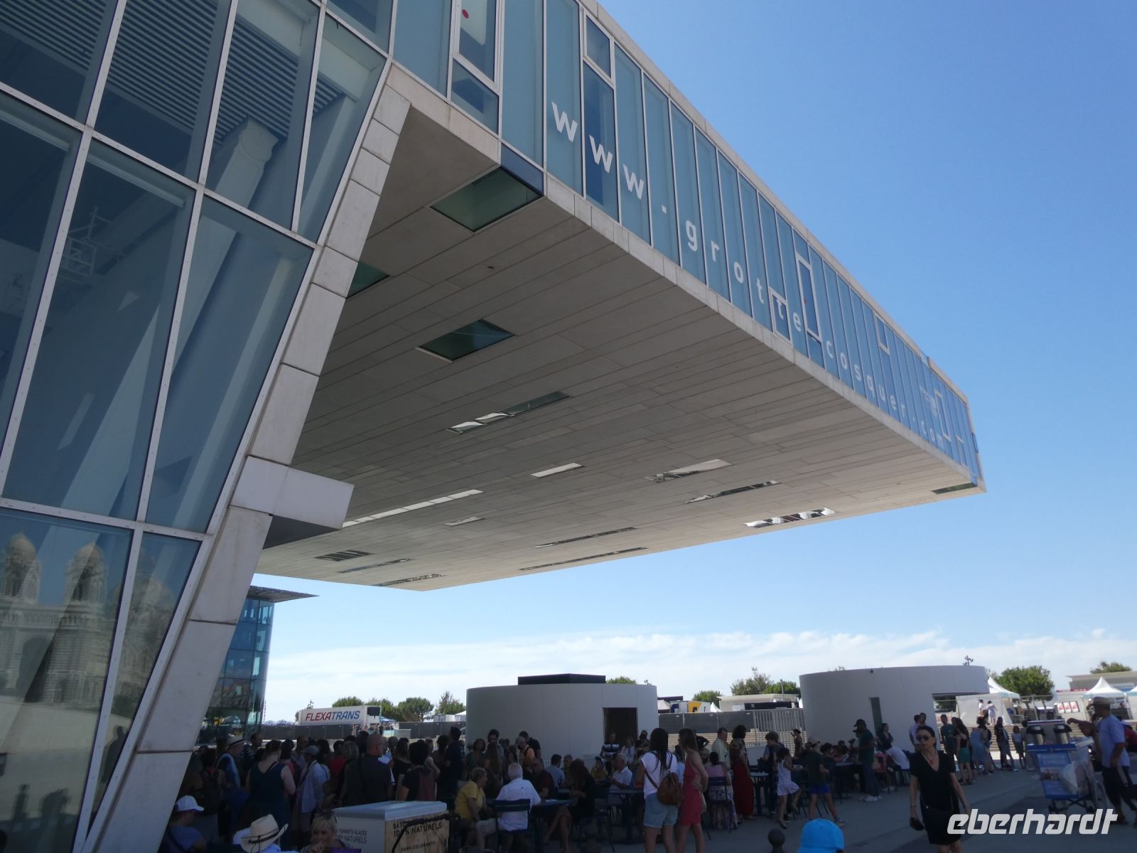 Villa Mediterrannee mit dem Nachbau der Cosquer-Höhle