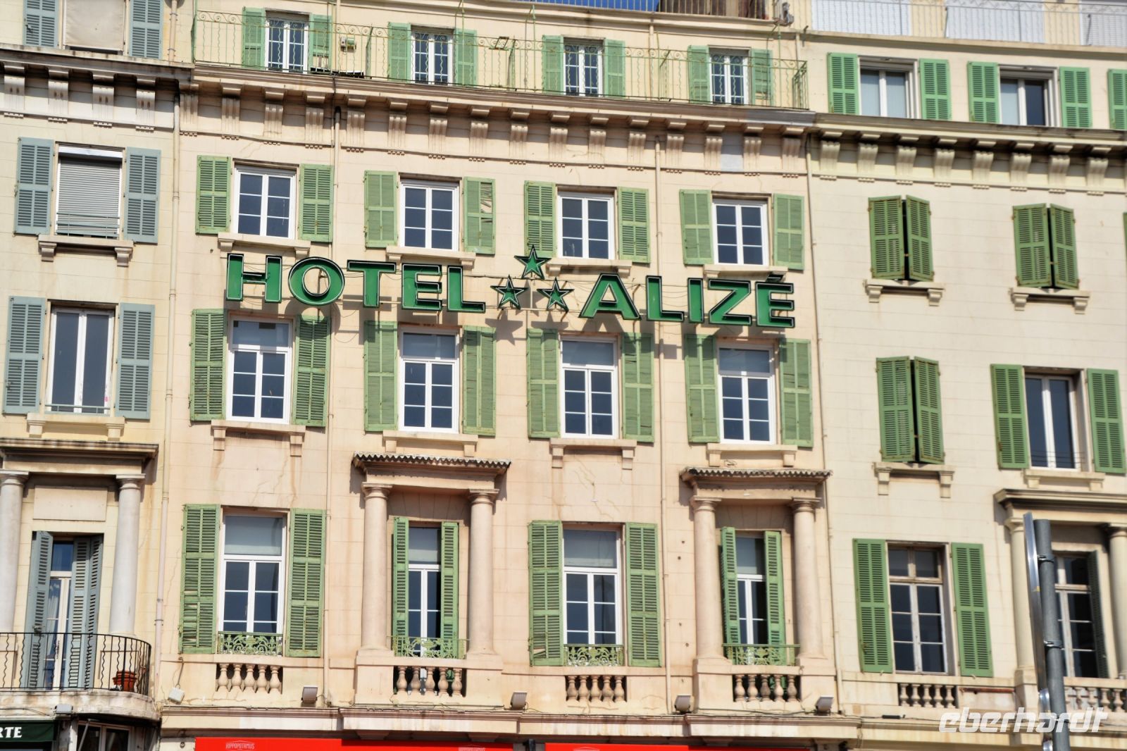 altes Hotel am Alten Hafen von Marseille