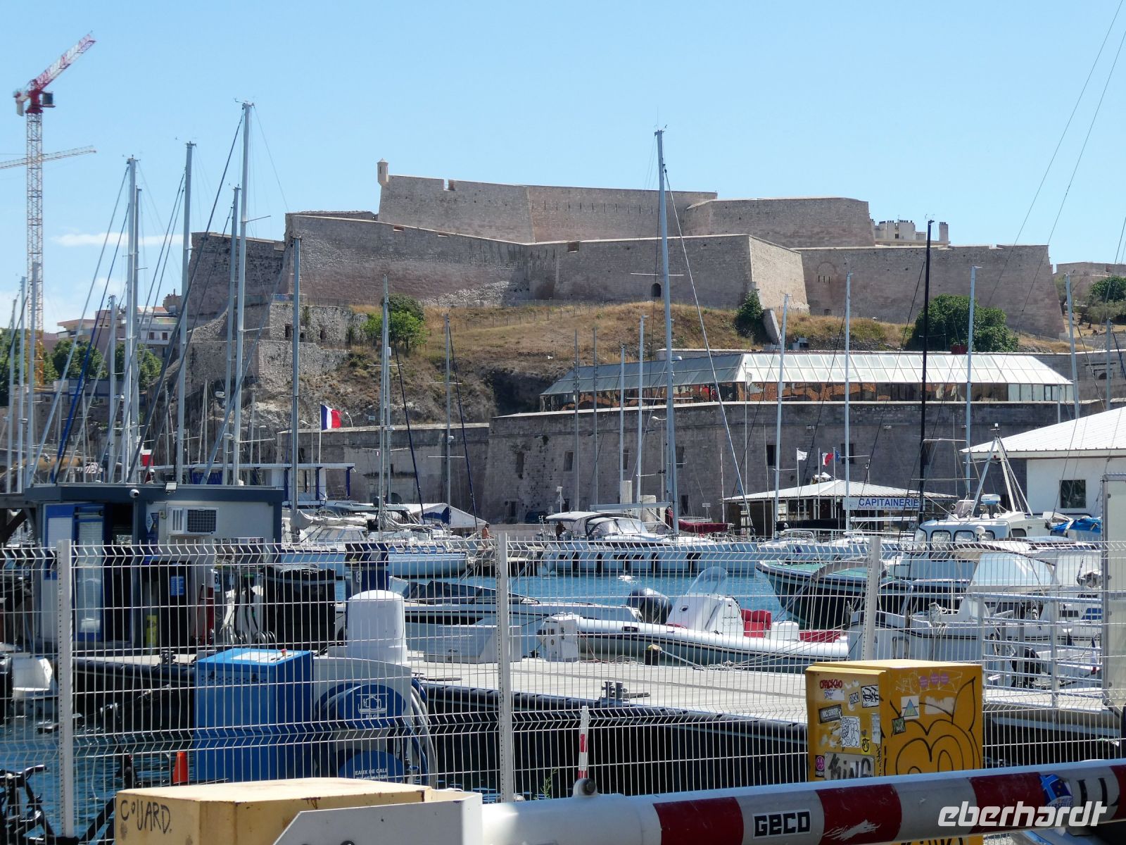 Blick auf die Zitadelle von Marseille