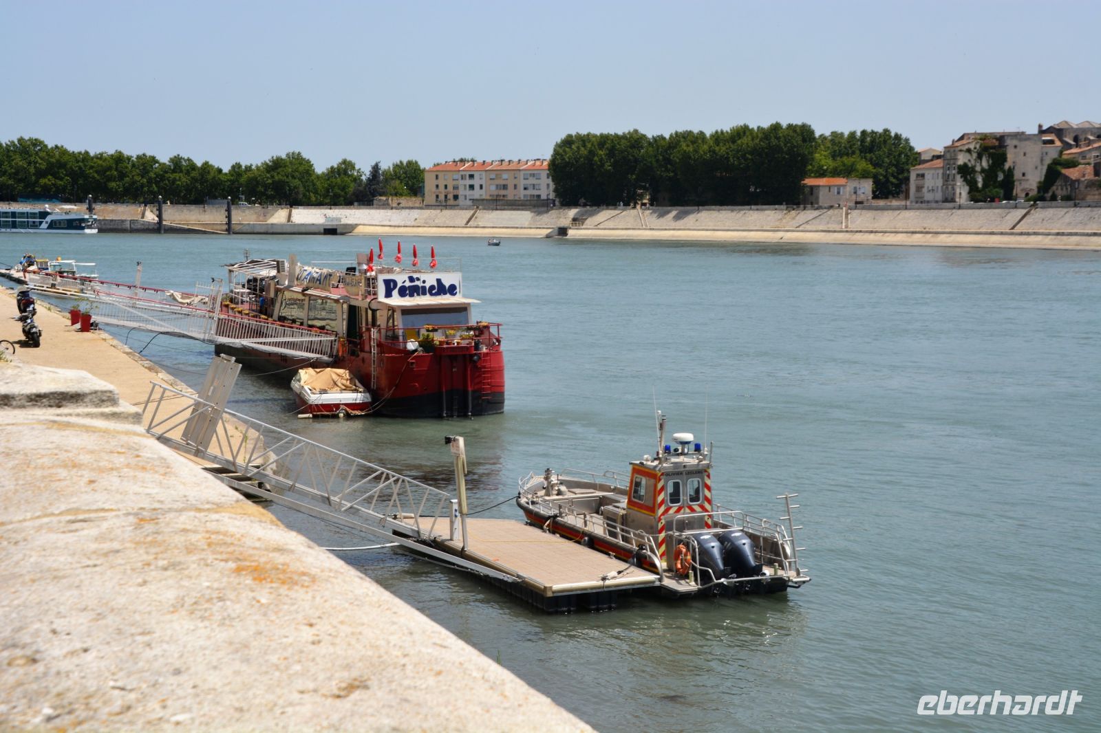 die Rhone ist ganz nah