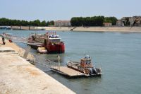 die Rhone ist ganz nah