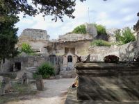 alter Friedhof in Les Baux-de-Provence