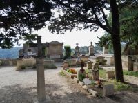 Friedhof in Les Baux-de-Provence