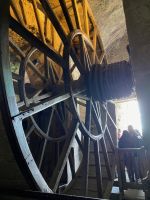 Antrieb der Seilbahn aus der Zeit in der das Kloster ein Gefängnis war