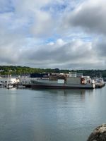 Concarneau: Hier werden auch moderne Kriegsschiffe gebaut