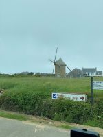 Windmühle am Pointe du Van, aus Stein