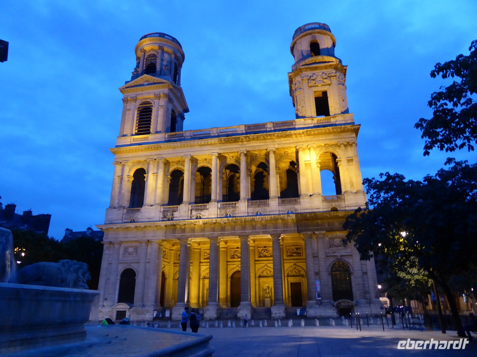 Tag 3 Abendspaziergang zu St. Sulpice