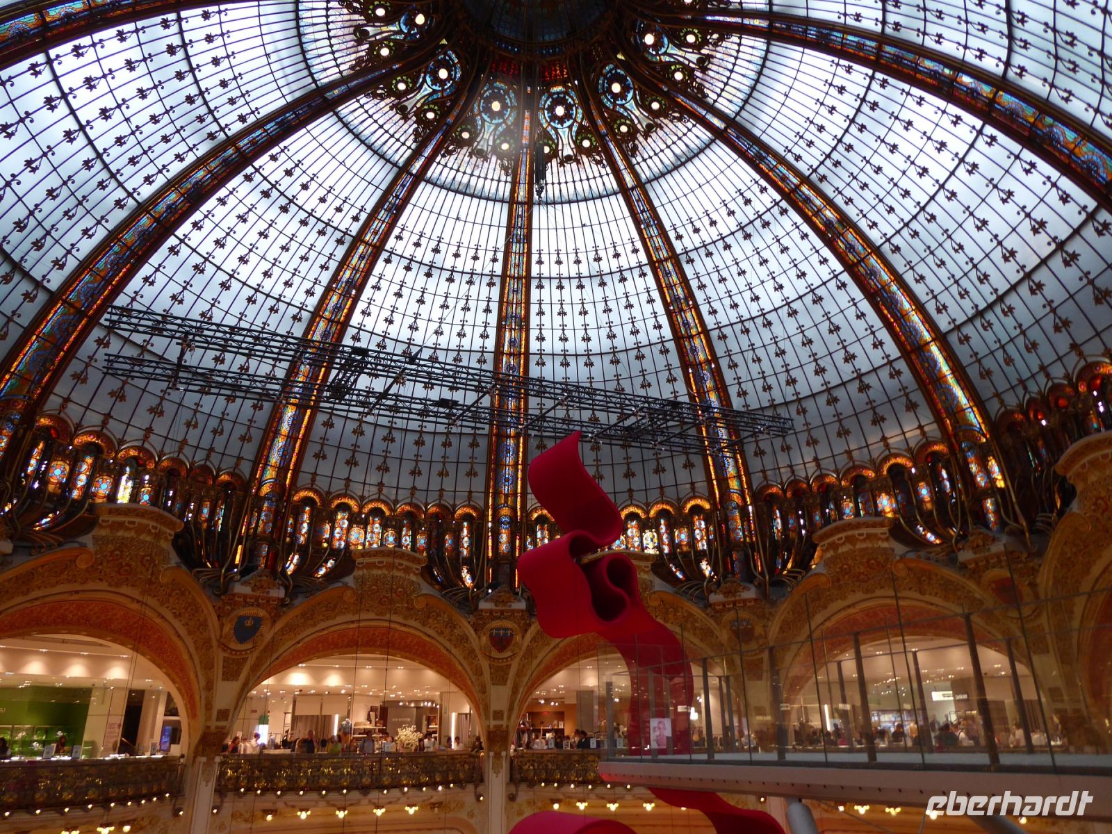 Tag 3 Im Kaufhaus Lafayette 