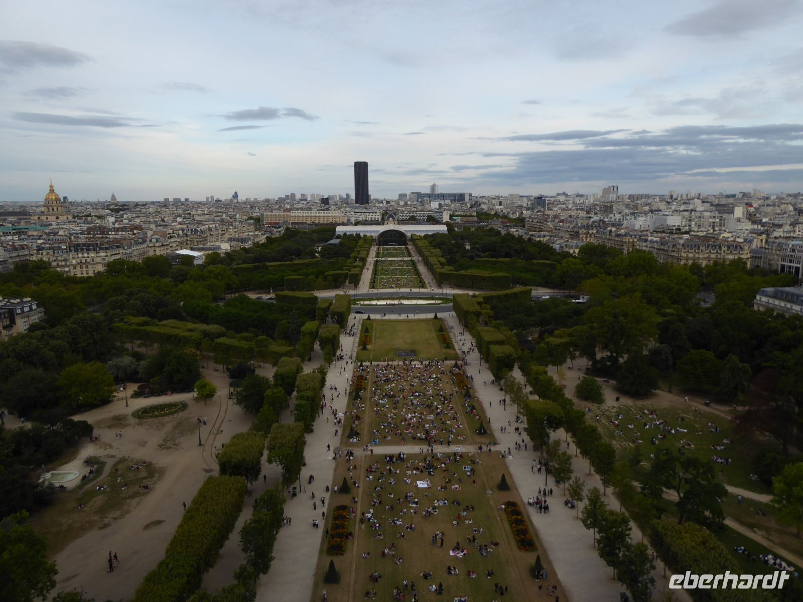 Tag 5  Blick vom Eiffelturm