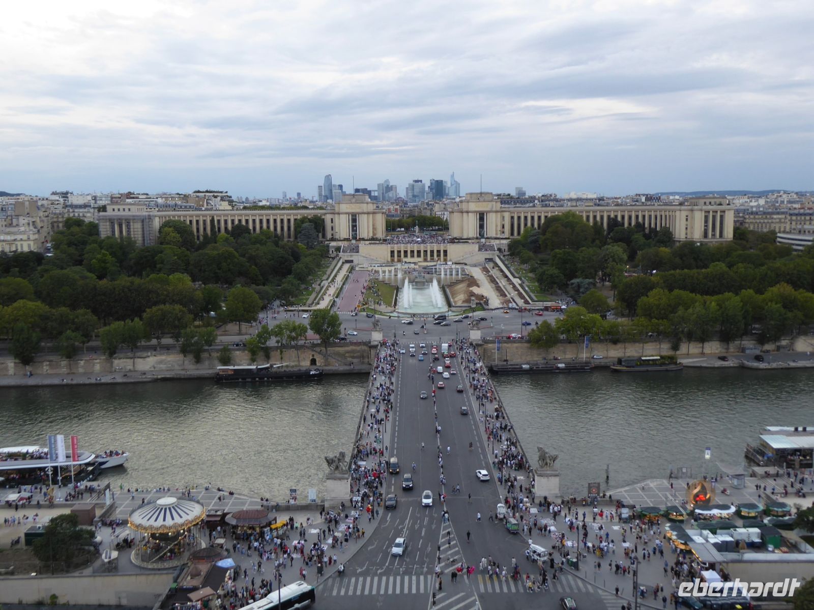 Tag 5  Blick vom Eiffelturm
