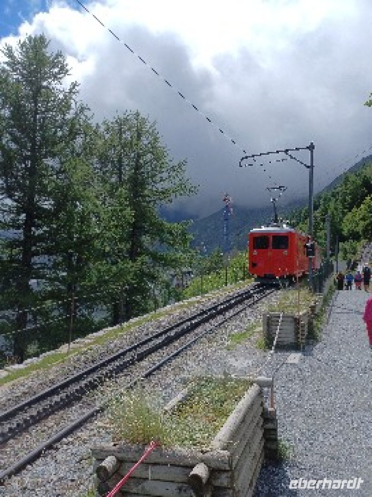 Zahnradbahn zum  Eismeergletscher