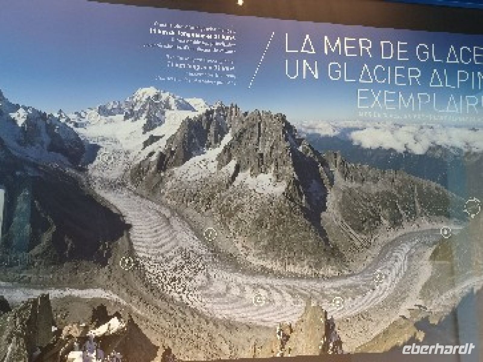 La Mer de glace mit ursprünglicher Gletscherzunge