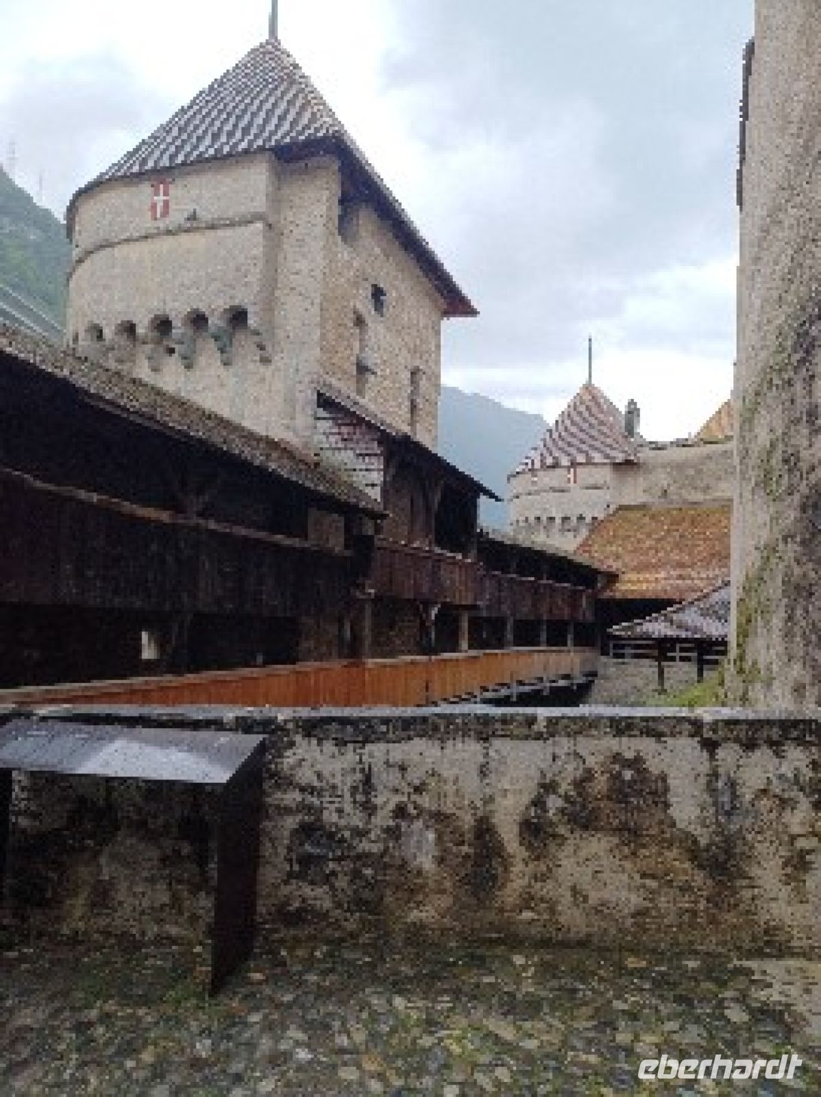 Wehrgang Festung Chillon