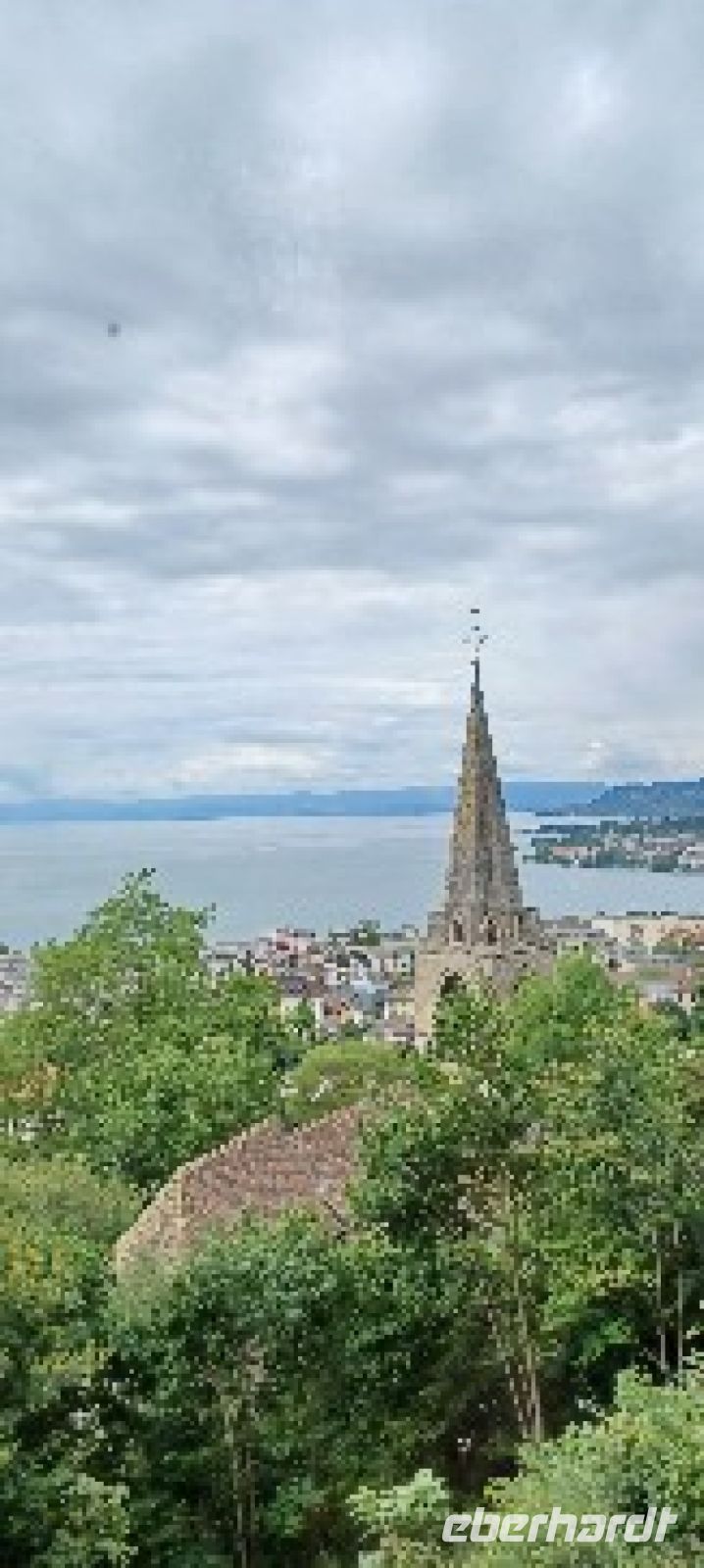 Blick auf die Altstadt von Montreux