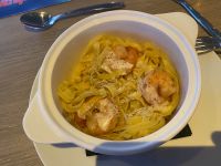  ..Crevetten auf Pasta,...