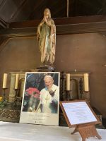 Autogramm und Segen von Papst Johannes Paul !!