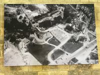 Das Schloss in Caen nach dem zweiten Weltkrieg