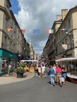 Die belebte Rue Saint-Martin