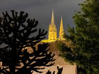 Die Kathedrale nachts vom Hotel aus