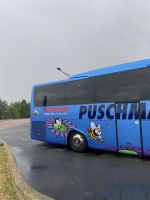 Erster Halt im Regen, heute darf es wieder schütten!