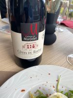 Heute geht auch der Wein für unsere Gruppe aufs Hotel, merci!