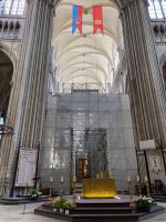 Restaurierte Kreuzrippengewölbe