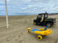 Strandflitzer in Deauville