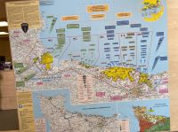 Übersicht Über die LandungsstrÄnde vom 6. Juni 1944