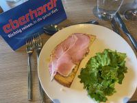 Unser erstes französisches Abendessen- kösticher Bauerntoast...