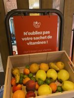 Vitaminbar an der Rezeption :-)