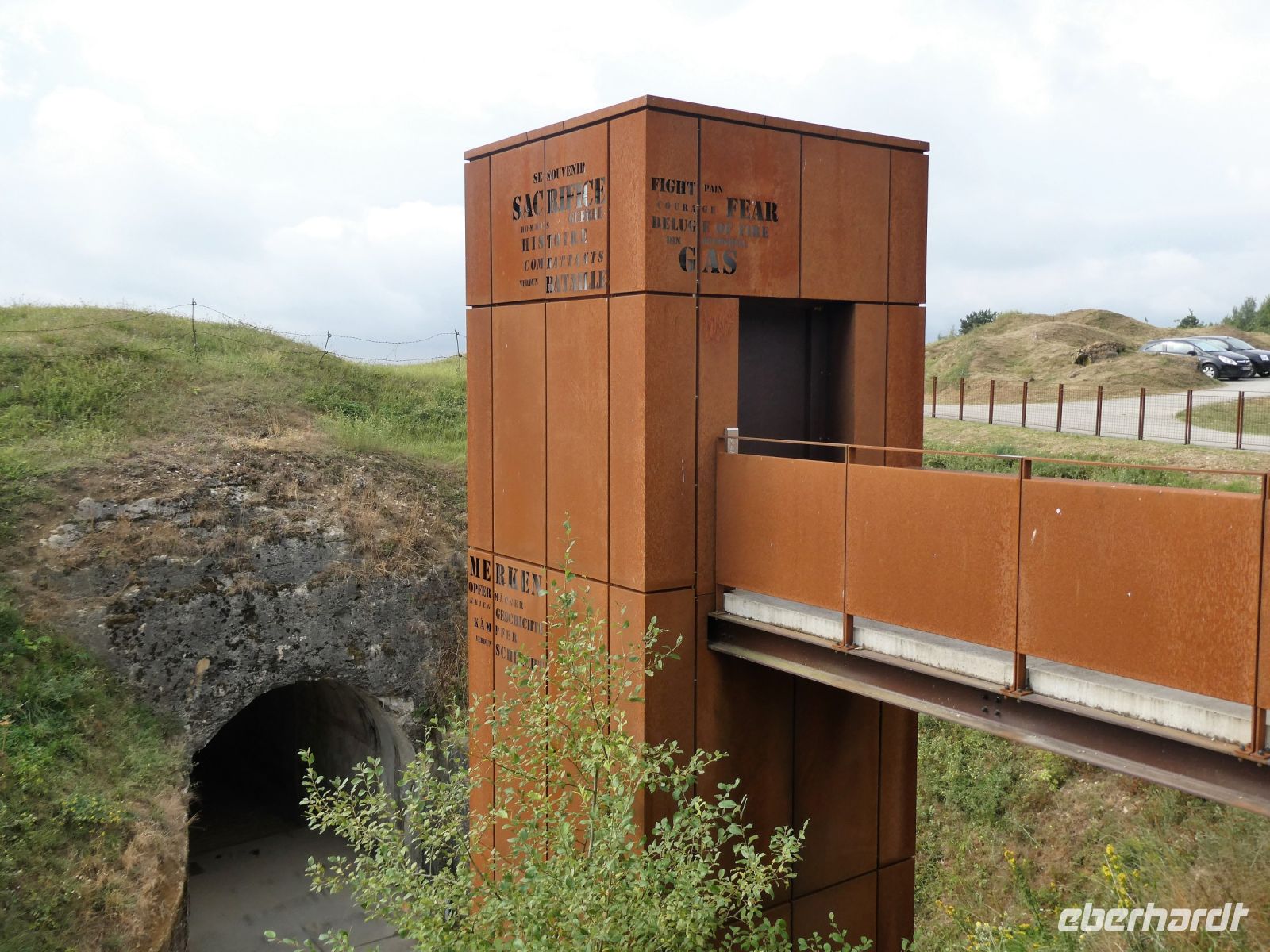 Gedenken am Fort Douaumont