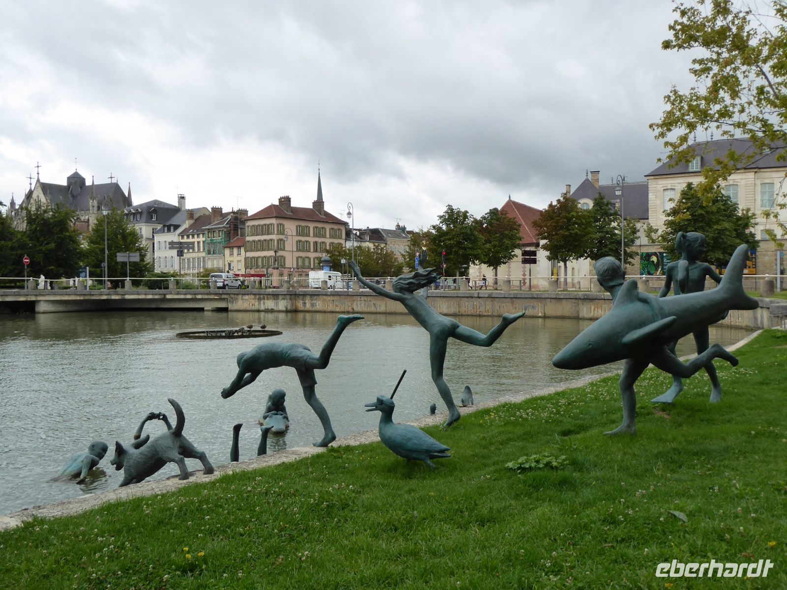 Tag 2 06.08.2023  Stadtspaziergang in Troyes, 