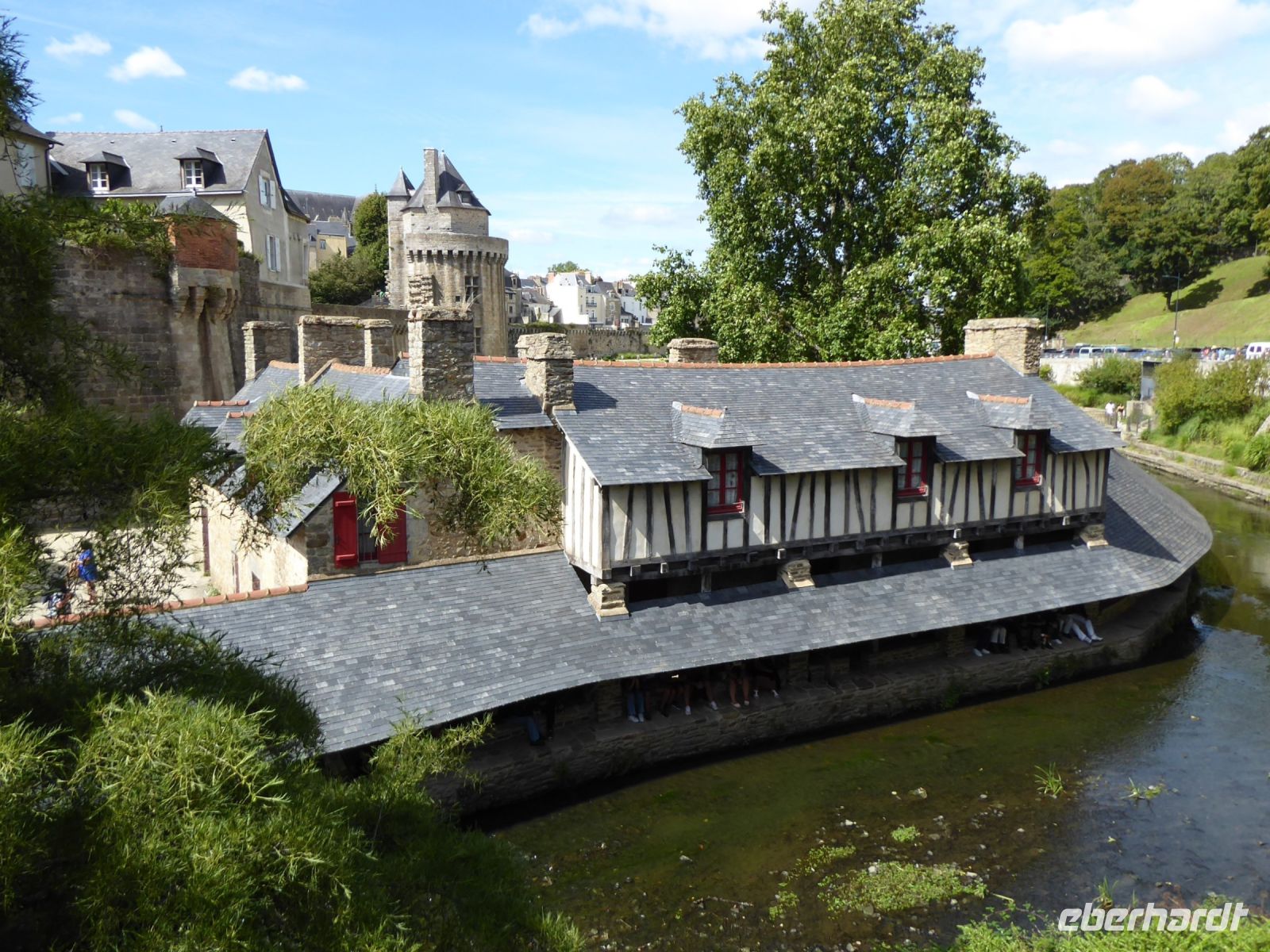 Tag 3 07.08.2023 Stadtspaziergang in Vannes, Waschhaus