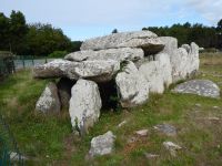 Tag 4 08.08.2023 Wanderung um die Steinfelder von Carnac, Dolmen
