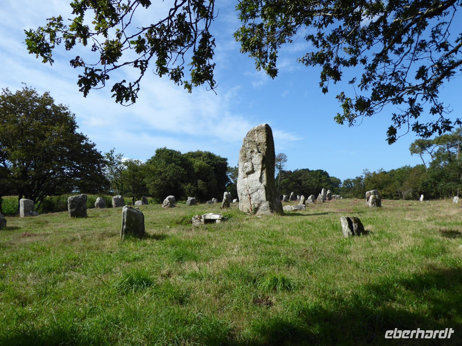 Tag 4 08.08.2023 Wanderung um die Steinfelder von Carnac