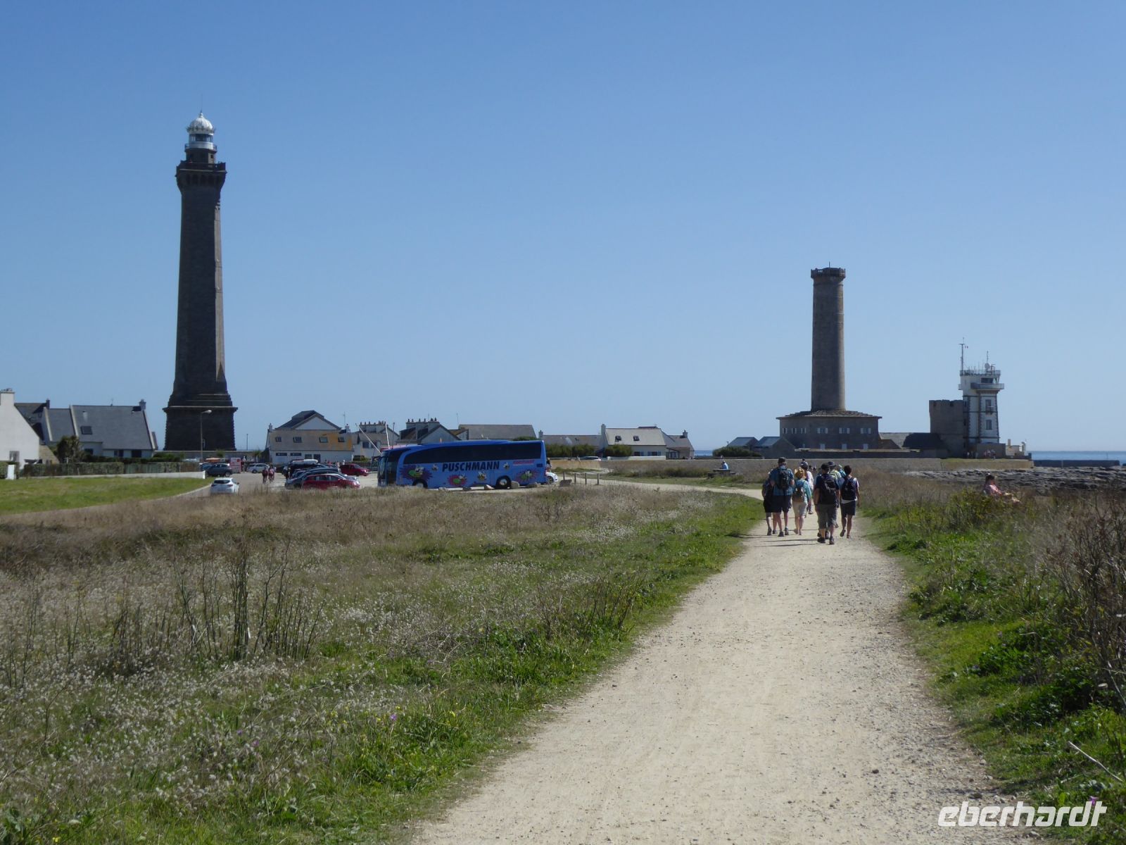 Tag 5 09.08.2023 Strandwanderung, Leuchturm von Eckmühl