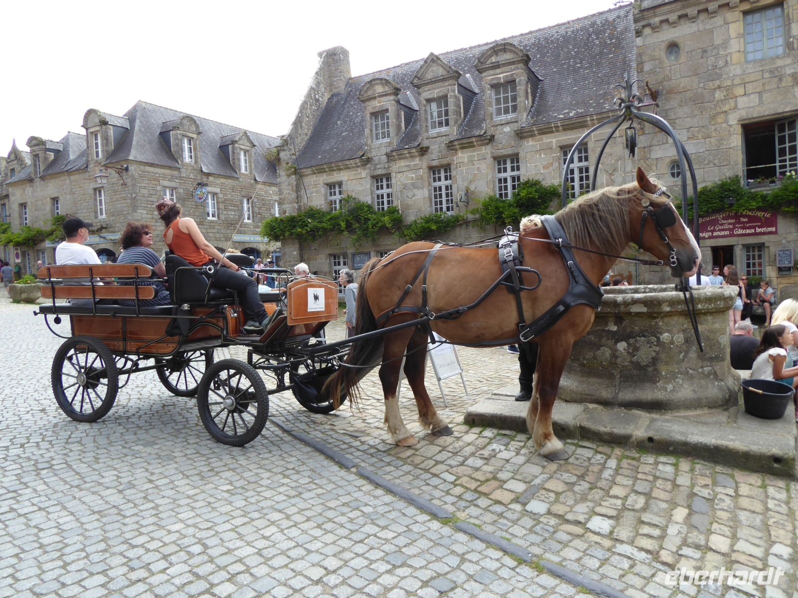 Tag 6 10.08.2023 Entdeckerspaziergang in Locronan
