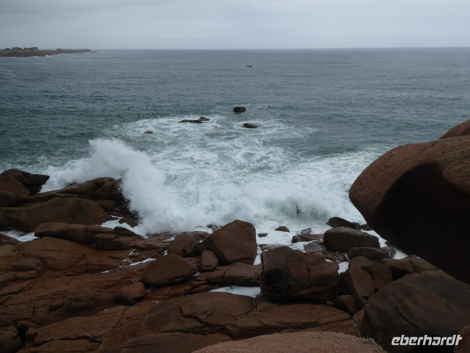 Tag 8 12.08.2023 Wanderung, Rosa Granitküste nach Trestraou