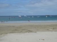 Tag 8 12.08.2023 Wanderung, Rosa Granitküste, Strand von Trestraou