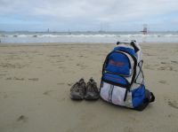 Tag 8 12.08.2023 Wanderung, Rosa Granitküste, Strand von Trestraou