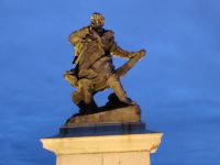 Tag 8 12.08.2023 St. Malò, Statue des Korsaren Robert Surcouf