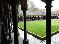 Tag 9 13.08.2023 Mont Saint Michel, Kreuzgang