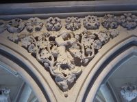 Tag 9 13.08.2023 Mont Saint Michel, Kreuzgang, Detail