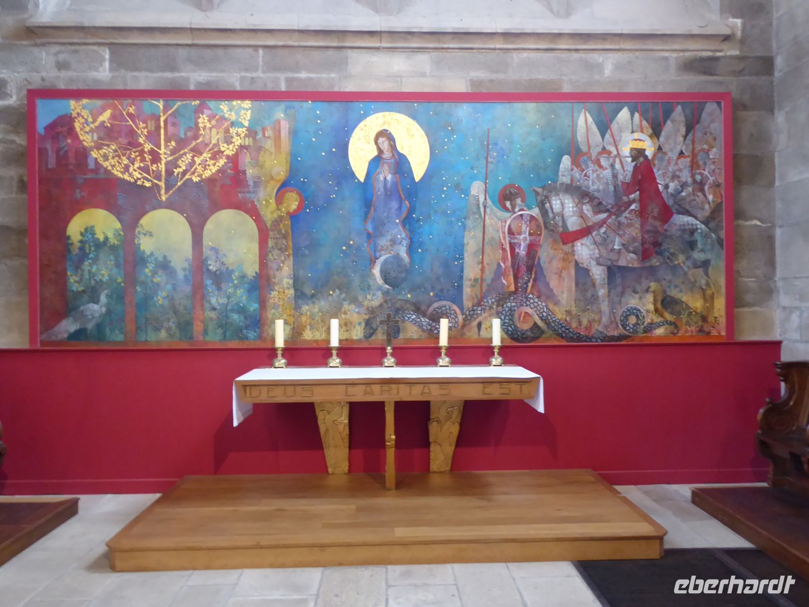 Tag 9 13.08.2023 St. Malò, St Vincent, Friedensaltar