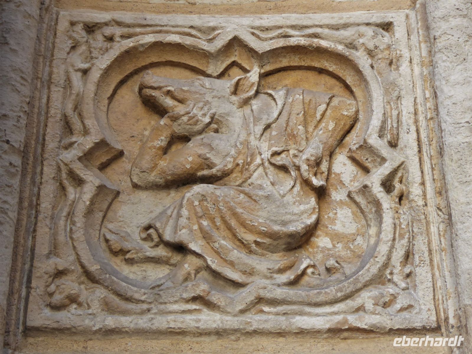 Tag 10 14.08.2023 Stadtführung in Rouen, Kathedrale, Detail