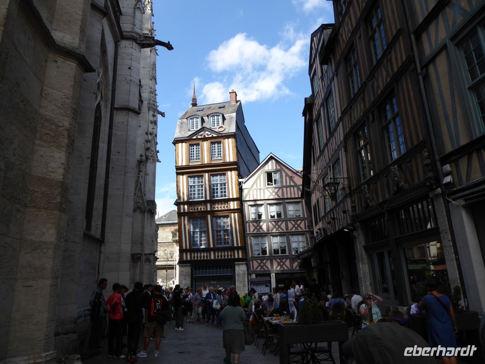 Tag 10 14.08.2023 Stadtführung in Rouen