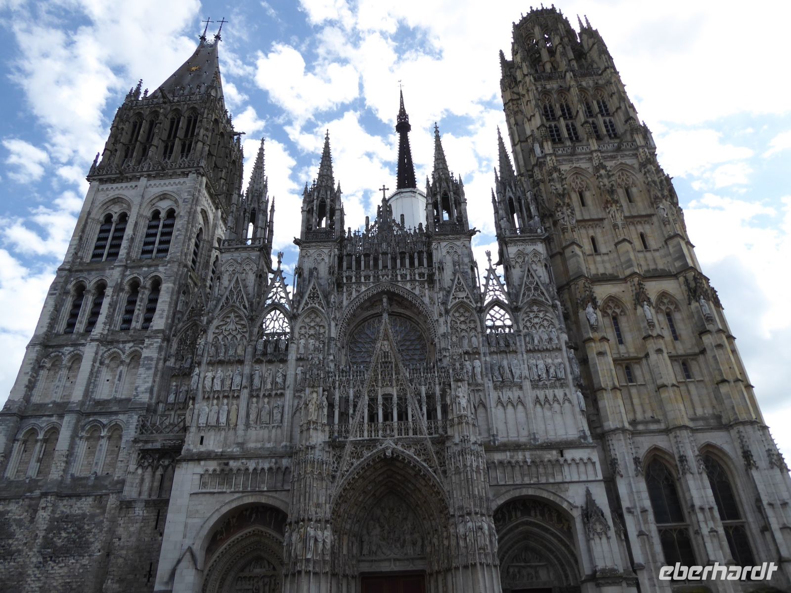 Tag 10 14.08.2023 Stadtführung in Rouen, Kathedrale